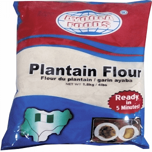 image of Ayoola Foods Plantain Flour on Now Now Express to send grocery to Nigeria