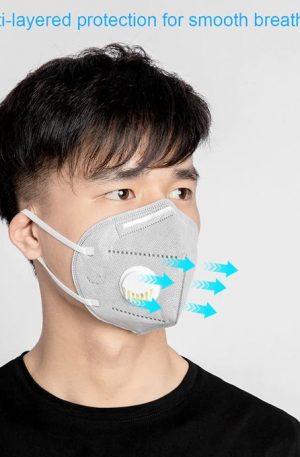 Image of Safe Breathable KN95 Anti Virus Formaldehyde Face Mask, PM2.5 Protective Mask, Mouth Cover, Nose Cover on NowNowExpress for sending face mask to Nigeria